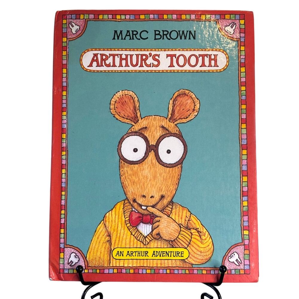 Vintage 1985 Arthur's Tooth Book by Marc Brown, Hardcover